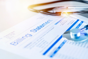 medical bills statement