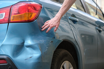 property damage on car
