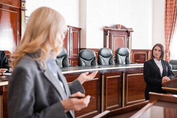 lawyers in trial