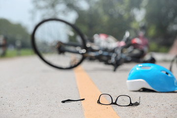 biker pedestrian accident