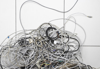 pile of wires